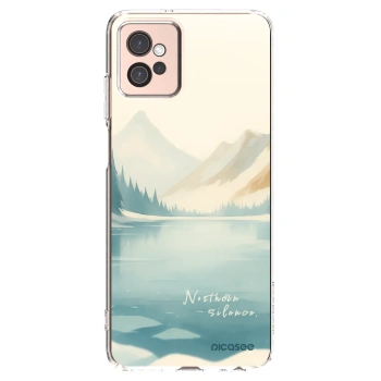 Picasee διαφανής θήκη σιλικόνης Motorola Moto G32 - NOTHERN SILENCE