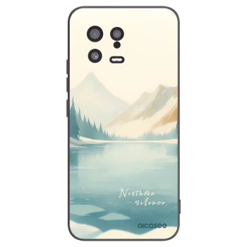 Picasee Μαύρη θήκη σιλικόνης για Xiaomi 13 - NOTHERN SILENCE