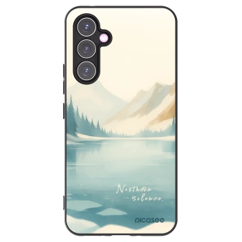 Picasee Μαύρη θήκη σιλικόνης για Samsung Galaxy A54 5G A546B - NOTHERN SILENCE