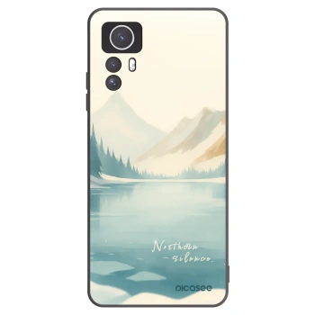 Picasee Μαύρη θήκη σιλικόνης για Xiaomi Redmi Note 12S - NOTHERN SILENCE