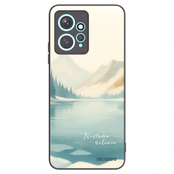 Picasee Μαύρη θήκη σιλικόνης για Xiaomi Redmi Note 12 4G - NOTHERN SILENCE