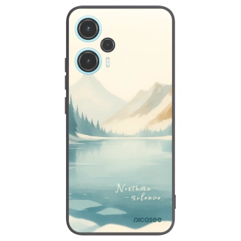 Picasee Μαύρη θήκη σιλικόνης για Xiaomi Poco F5 - NOTHERN SILENCE