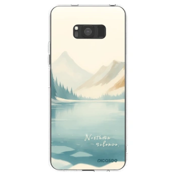 Picasee διαφανής θήκη σιλικόνης Samsung Galaxy S8 G950F - NOTHERN SILENCE