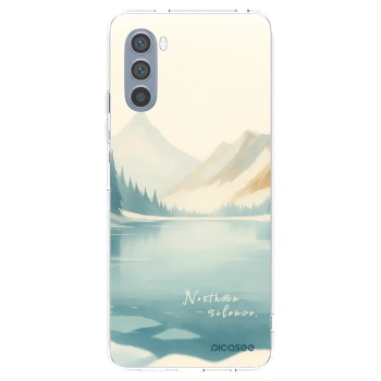 Picasee διαφανής θήκη σιλικόνης Motorola Moto G62 - NOTHERN SILENCE