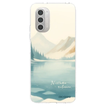 Picasee διαφανής θήκη σιλικόνης Motorola Moto G51 - NOTHERN SILENCE