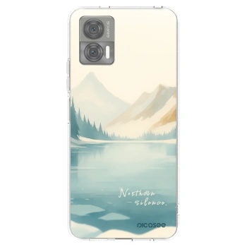 Picasee διαφανής θήκη σιλικόνης Motorola Edge 30 Neo - NOTHERN SILENCE