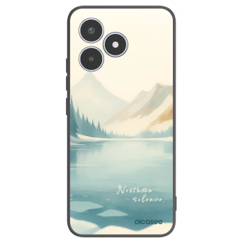 Picasee Μαύρη θήκη σιλικόνης για Realme C53 - NOTHERN SILENCE