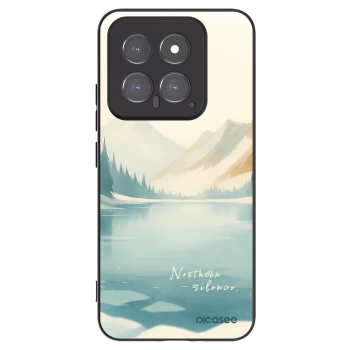 Picasee Μαύρη θήκη σιλικόνης για Xiaomi 14 - NOTHERN SILENCE