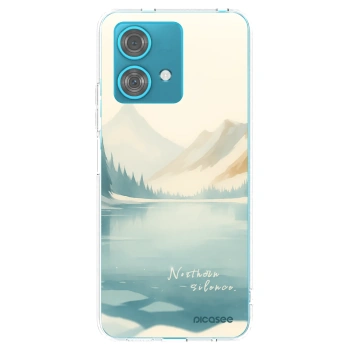 Picasee διαφανής θήκη σιλικόνης Motorola Edge 40 Neo - NOTHERN SILENCE