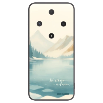 Picasee Μαύρη θήκη σιλικόνης για Honor Magic6 Lite 5G - NOTHERN SILENCE