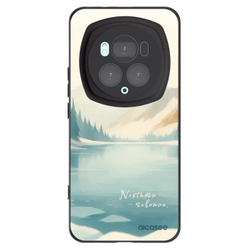 Picasee Μαύρη θήκη σιλικόνης για Honor Magic6 Pro - NOTHERN SILENCE