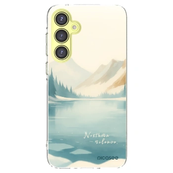 Picasee διαφανής θήκη σιλικόνης Samsung Galaxy A35 5G A356B - NOTHERN SILENCE