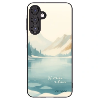 Picasee Μαύρη θήκη σιλικόνης για Samsung Galaxy A16 5G - NOTHERN SILENCE