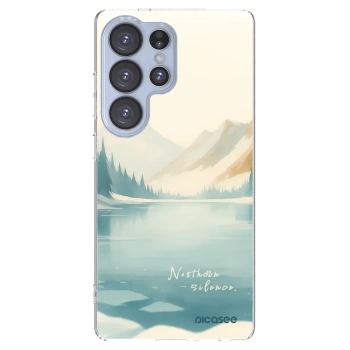Picasee διαφανής θήκη σιλικόνης Samsung Galaxy S25 Ultra 5G - NOTHERN SILENCE