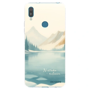 Picasee διαφανής θήκη σιλικόνης Huawei Y7 2019 - NOTHERN SILENCE