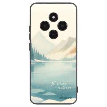 Picasee Μαύρη θήκη σιλικόνης για Xiaomi Poco C75 - NOTHERN SILENCE