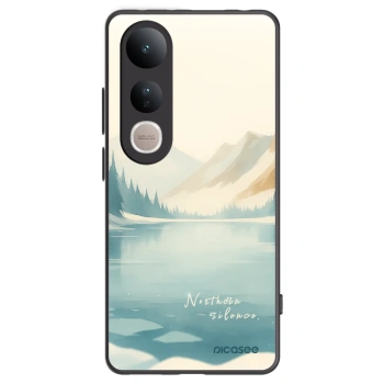 Picasee Μαύρη θήκη σιλικόνης για Vivo V50 Lite 5G - NOTHERN SILENCE