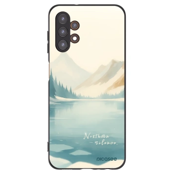 Picasee Μαύρη θήκη σιλικόνης για Samsung Galaxy A13 5G - NOTHERN SILENCE