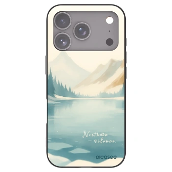 Picasee Μαύρη θήκη σιλικόνης για Apple iPhone 17 Pro - NOTHERN SILENCE