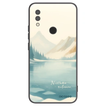 Picasee Μαύρη θήκη σιλικόνης για Xiaomi Redmi 7 - NOTHERN SILENCE