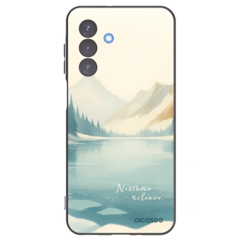 Picasee Μαύρη θήκη σιλικόνης για Samsung Galaxy A17 5G - NOTHERN SILENCE