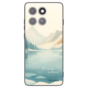 Picasee Μαύρη θήκη σιλικόνης για Motorola Edge 60 Fusion - NOTHERN SILENCE