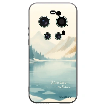 Picasee Μαύρη θήκη σιλικόνης για Xiaomi 17 Ultra - NOTHERN SILENCE