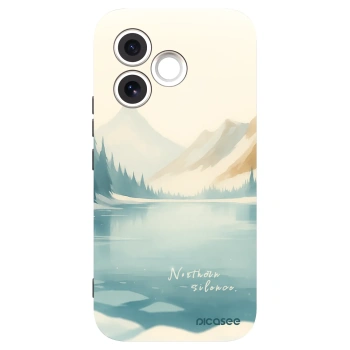 Picasee Μαύρη θήκη σιλικόνης για Honor 600 Lite - NOTHERN SILENCE