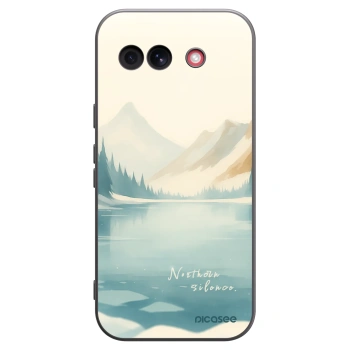 Picasee Μαύρη θήκη σιλικόνης για Google Pixel 10a - NOTHERN SILENCE