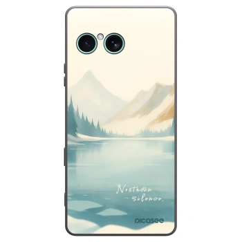 Picasee Μαύρη θήκη σιλικόνης για Sony Xperia 10 VII - NOTHERN SILENCE