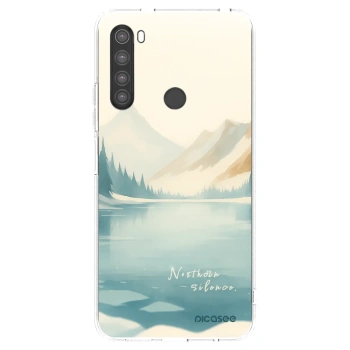 Picasee διαφανής θήκη σιλικόνης Xiaomi Redmi Note 8 - NOTHERN SILENCE