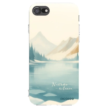 Picasee διαφανής θήκη σιλικόνης Apple iPhone SE 2020 - NOTHERN SILENCE