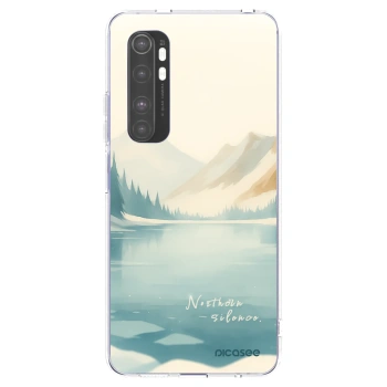 Picasee διαφανής θήκη σιλικόνης Xiaomi Mi Note 10 Lite - NOTHERN SILENCE