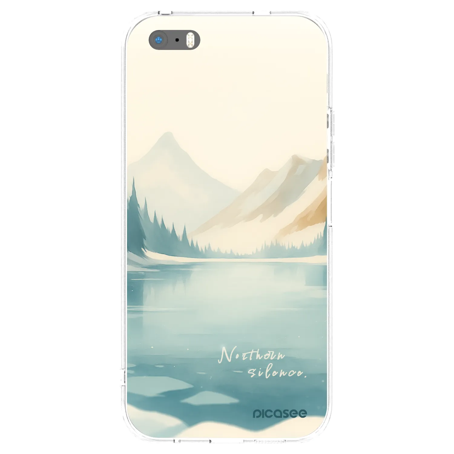 Picasee διαφανής θήκη σιλικόνης Apple iPhone 6 Plus/6S Plus - NOTHERN SILENCE