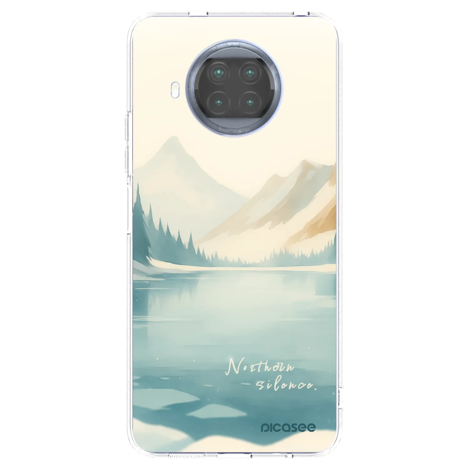 Picasee διαφανής θήκη σιλικόνης Xiaomi Mi 10T Lite - NOTHERN SILENCE