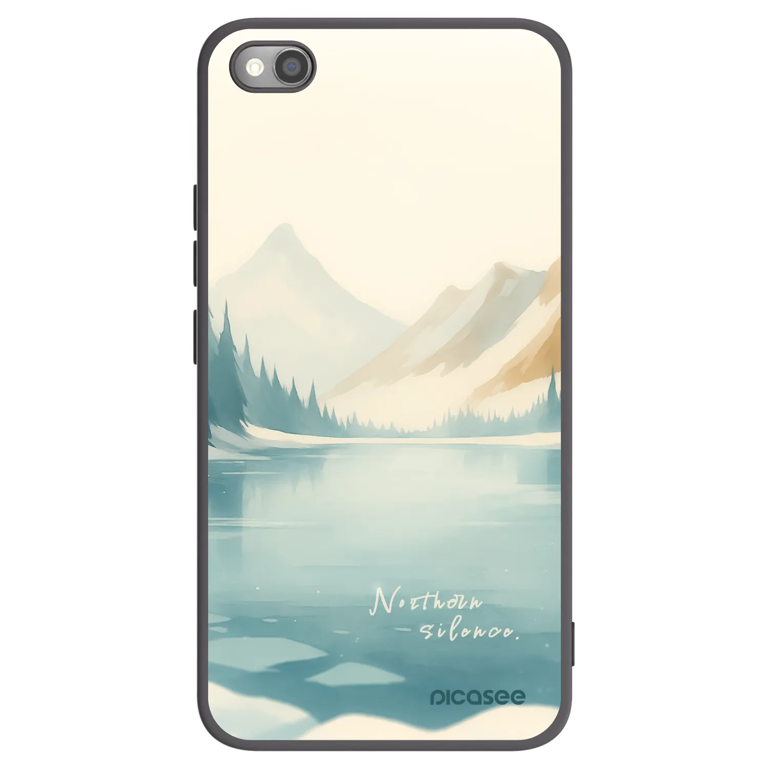 Picasee Μαύρη θήκη σιλικόνης για Xiaomi Mi 11 Ultra - NOTHERN SILENCE