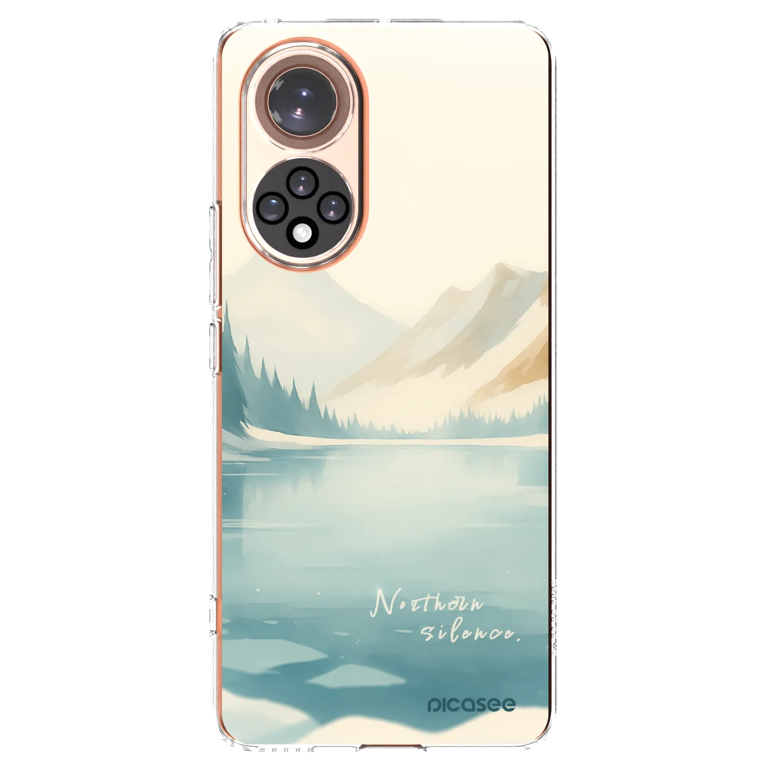 Picasee διαφανής θήκη σιλικόνης Huawei Nova 9 - NOTHERN SILENCE