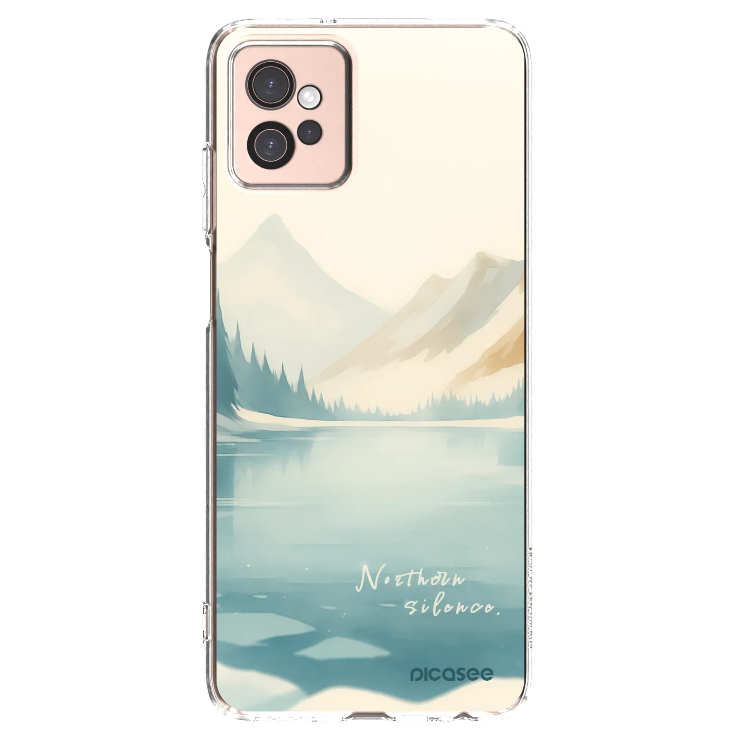 Picasee διαφανής θήκη σιλικόνης Motorola Moto G32 - NOTHERN SILENCE