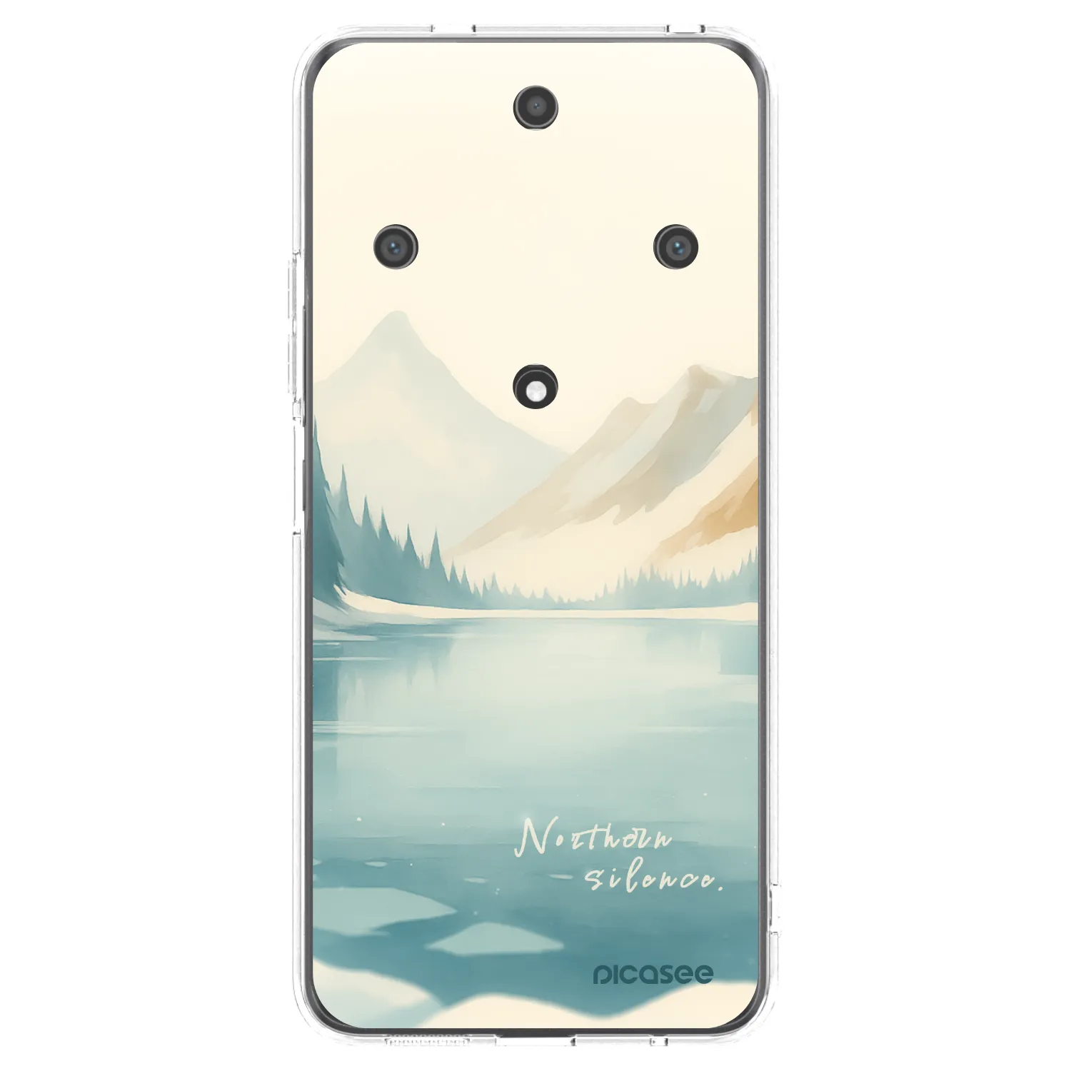 Picasee διαφανής θήκη σιλικόνης Honor Magic5 Lite 5G - NOTHERN SILENCE