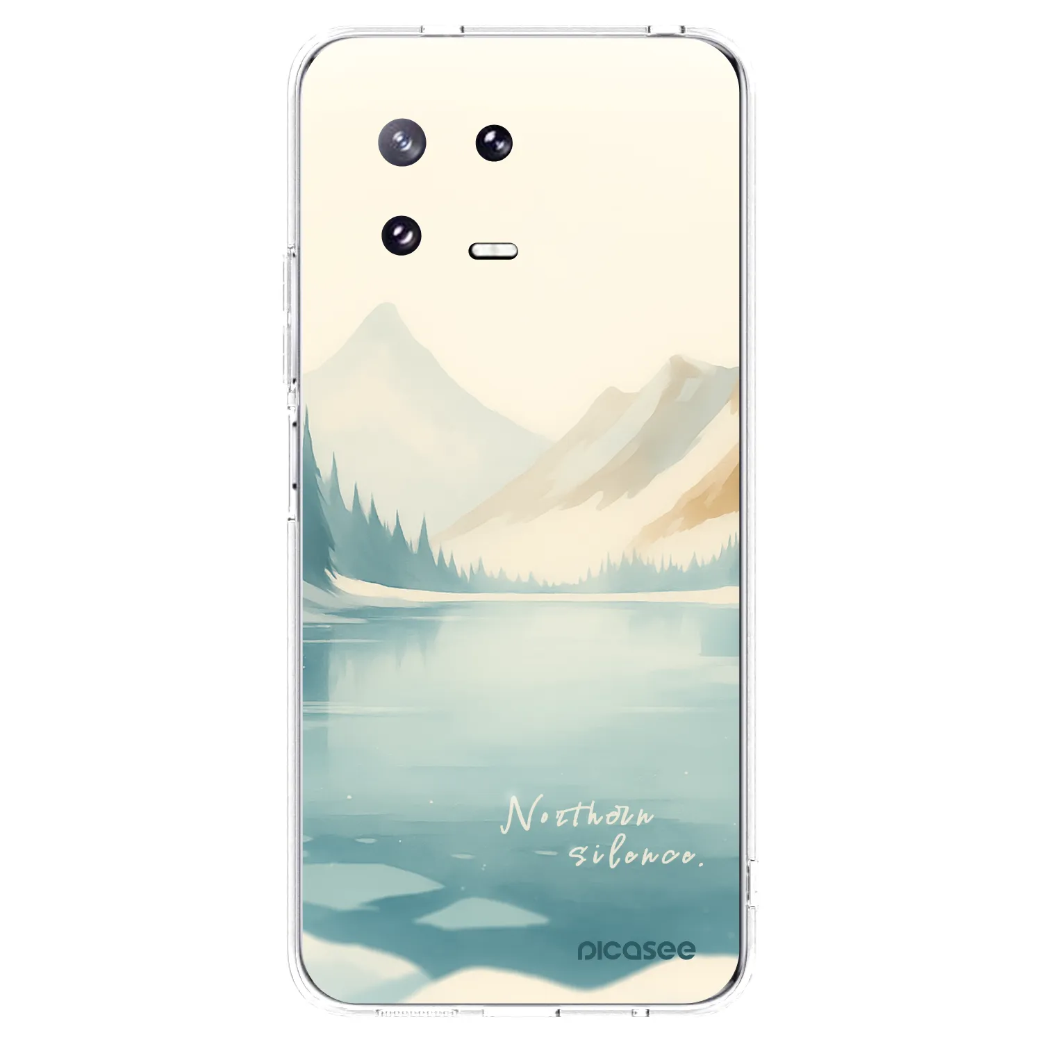 Picasee διαφανής θήκη σιλικόνης Xiaomi 13 Pro - NOTHERN SILENCE
