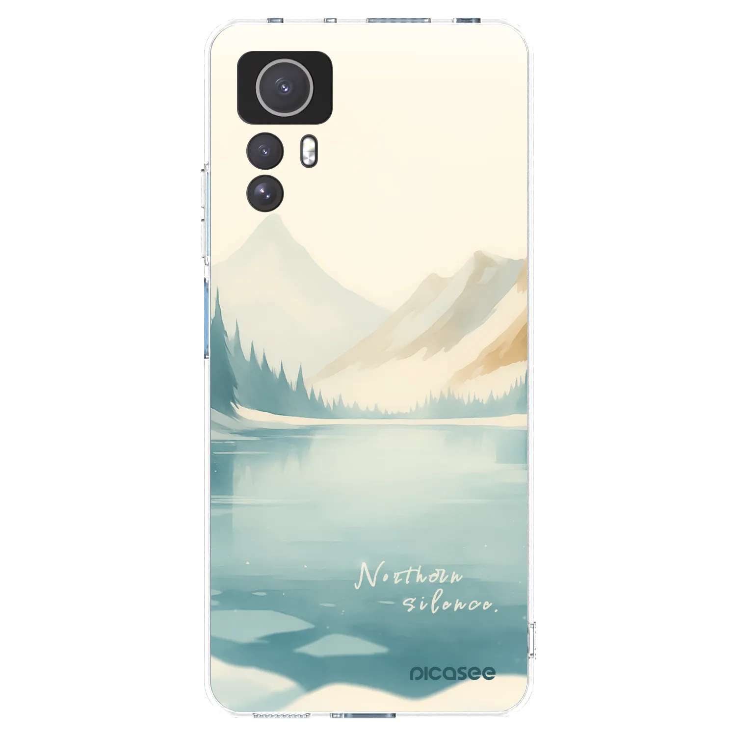 Picasee διαφανής θήκη σιλικόνης Xiaomi Redmi Note 12S - NOTHERN SILENCE
