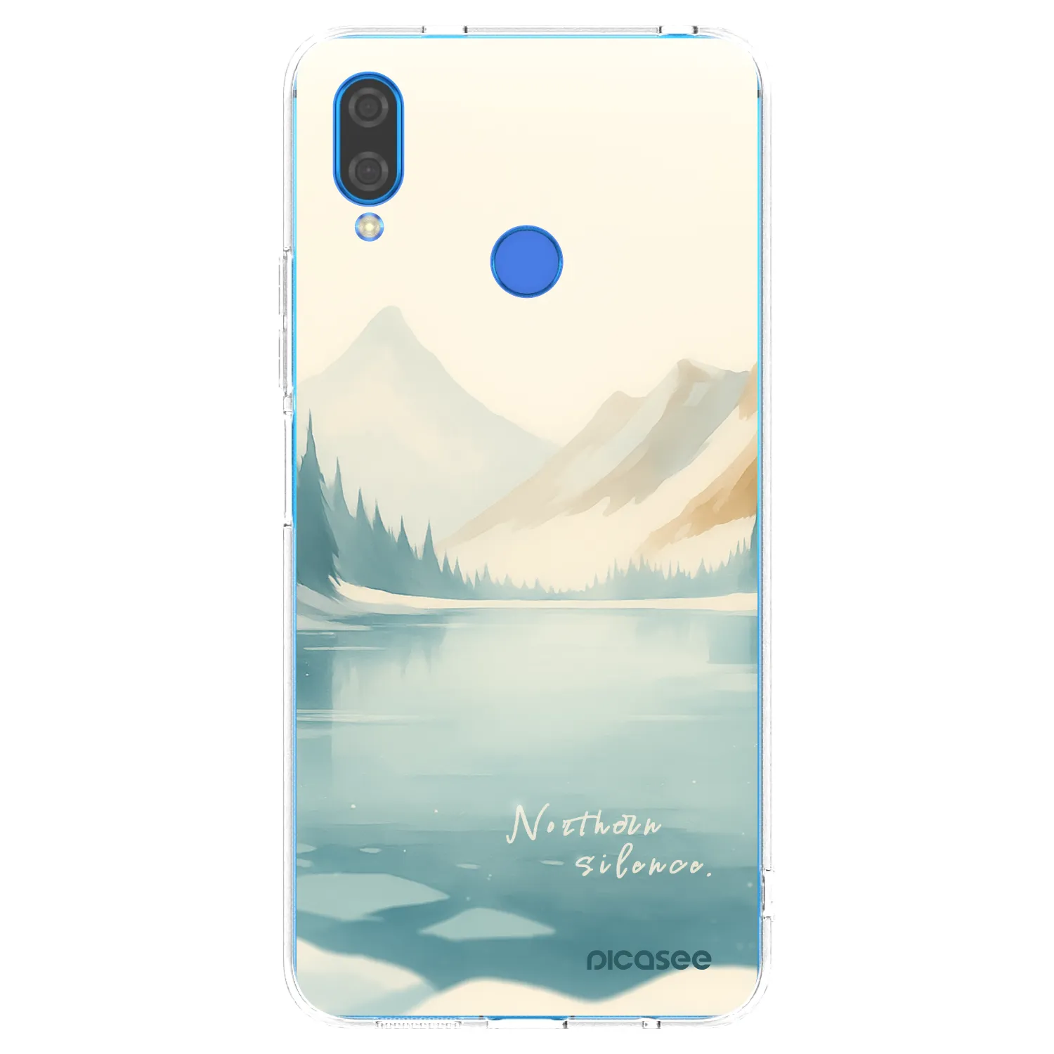 Picasee διαφανής θήκη σιλικόνης Huawei Nova 3 - NOTHERN SILENCE