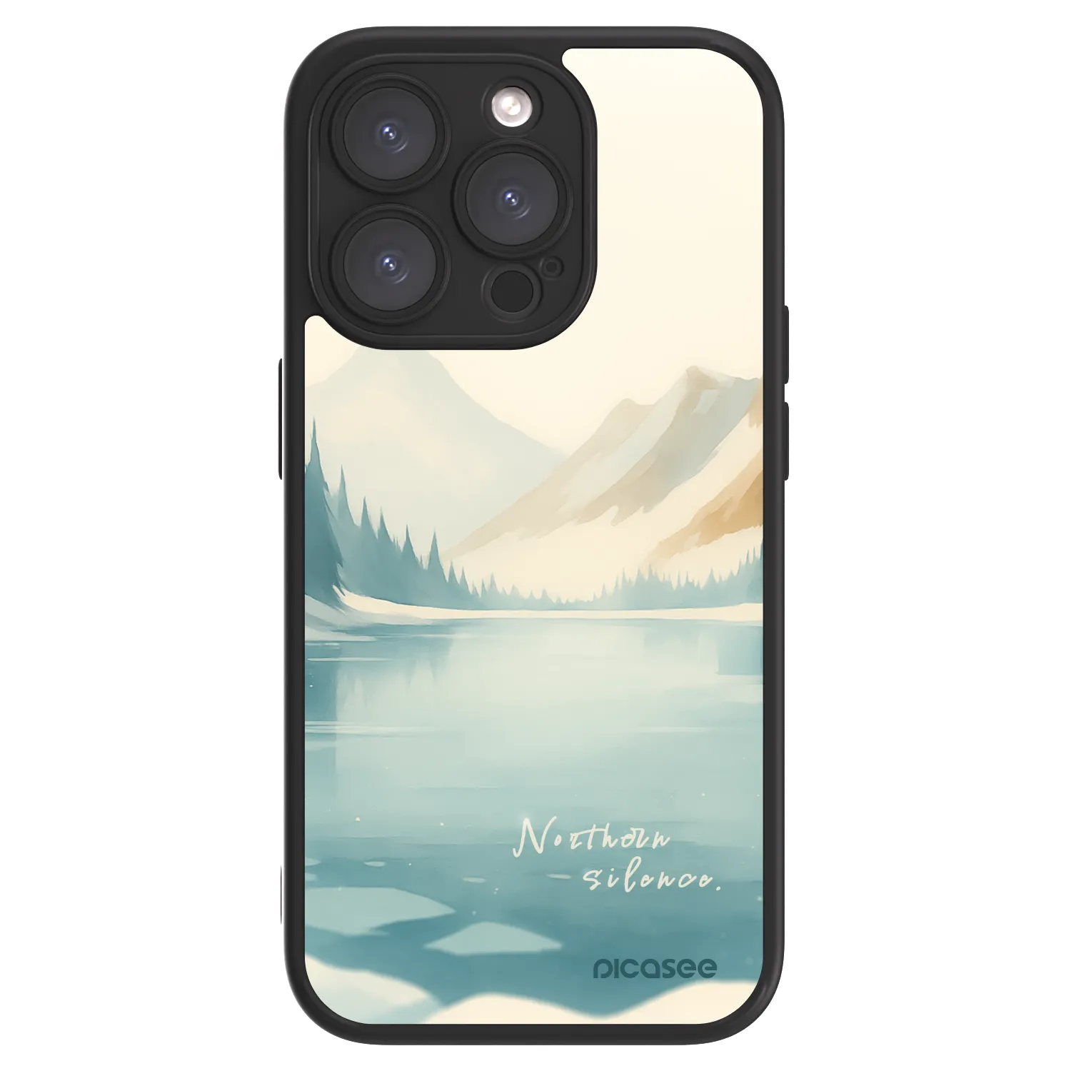 Picasee ULTIMATE CASE MagSafe pro Apple iPhone 15 Pro - NOTHERN SILENCE
