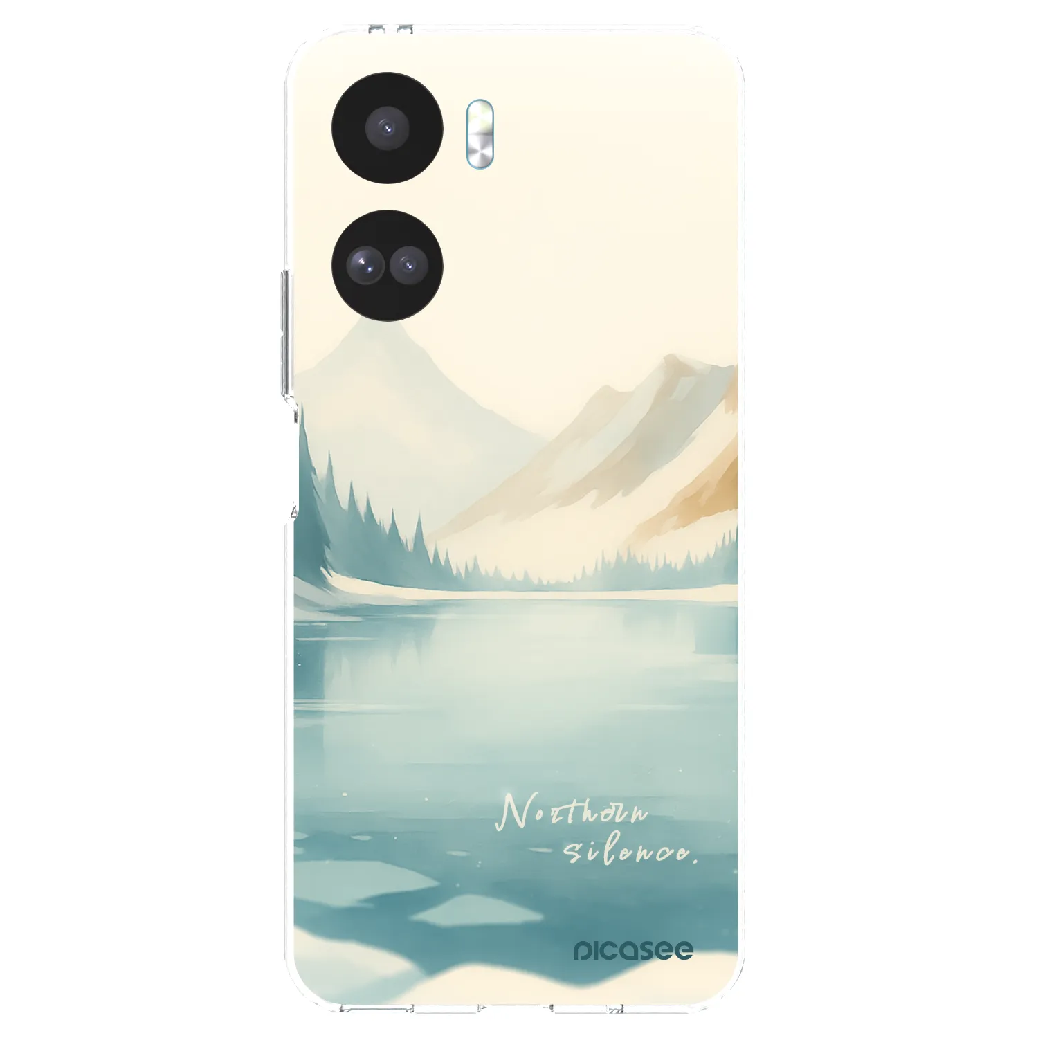 Picasee διαφανής θήκη σιλικόνης Honor 90 Lite 5G - NOTHERN SILENCE