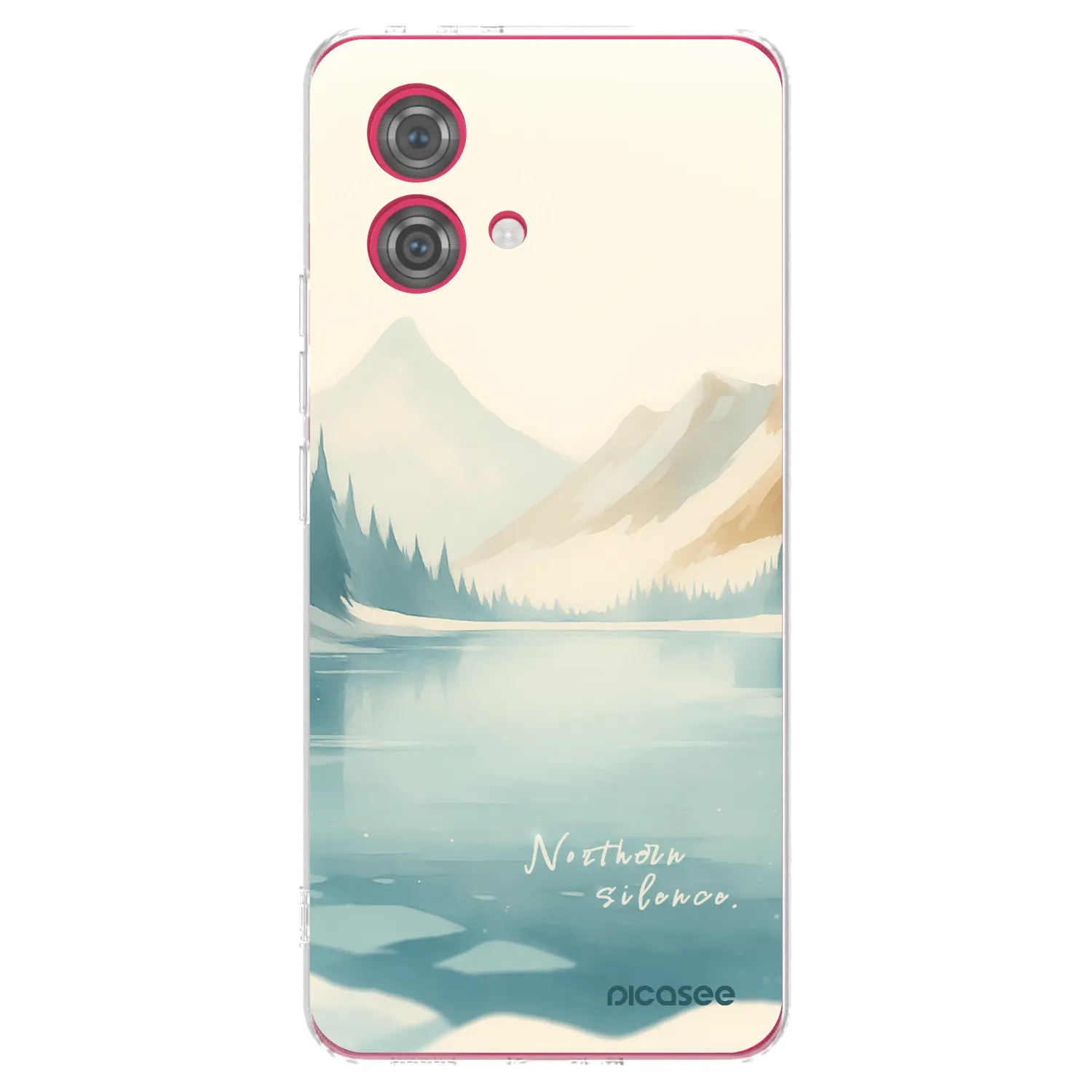 Picasee διαφανής θήκη σιλικόνης Motorola Moto G84 5G - NOTHERN SILENCE