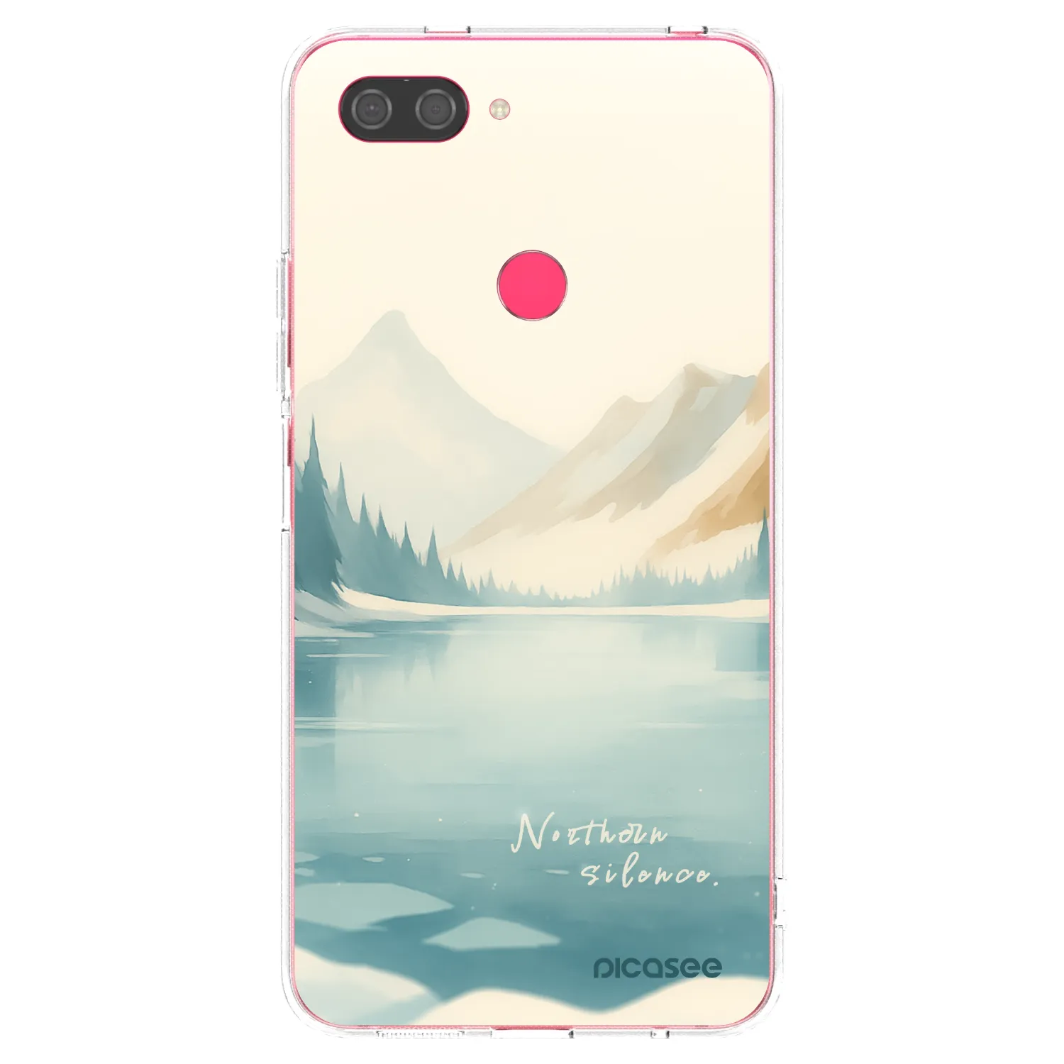 Picasee διαφανής θήκη σιλικόνης Xiaomi Mi 8 Lite - NOTHERN SILENCE