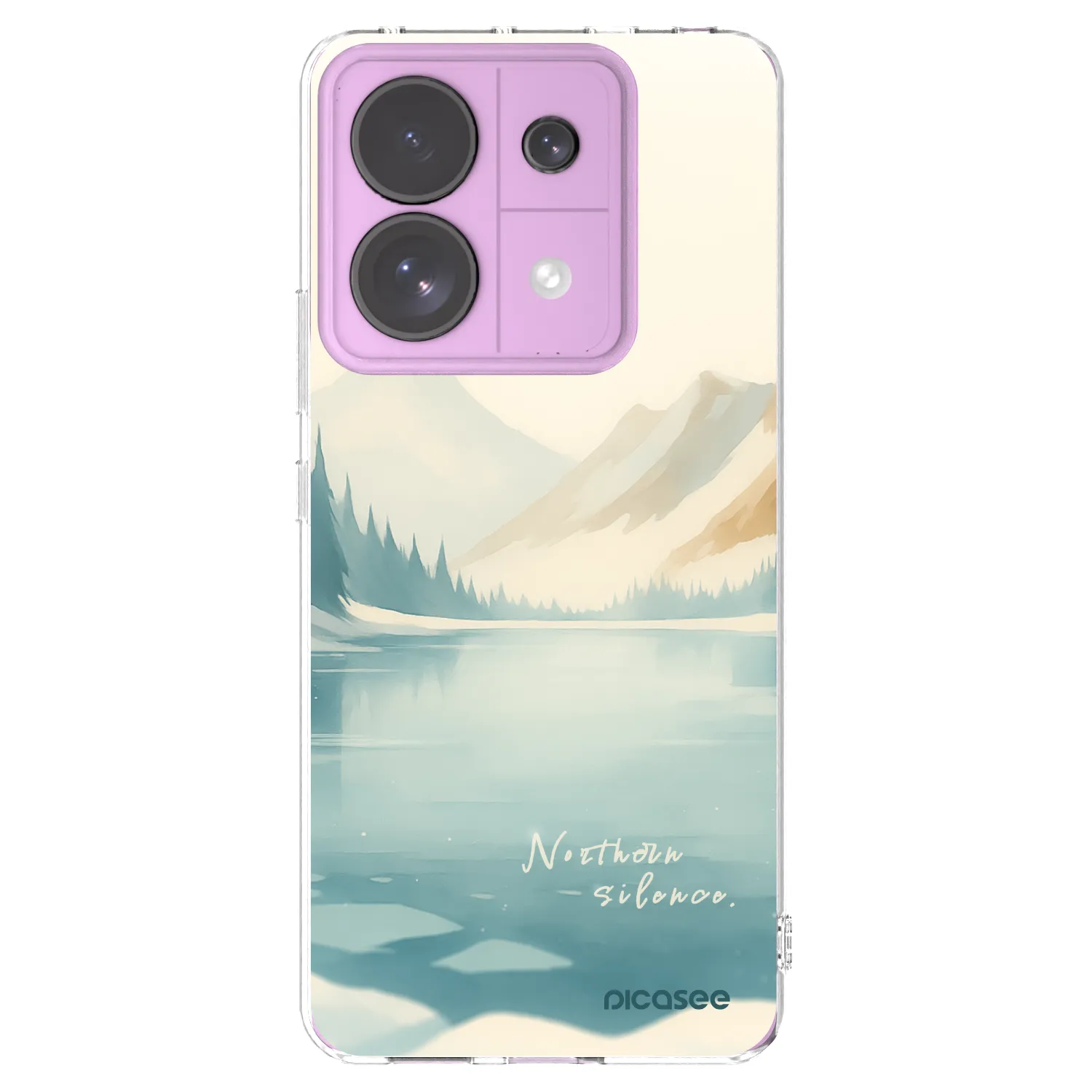 Picasee διαφανής θήκη σιλικόνης Xiaomi Redmi Note 13 Pro 5G - NOTHERN SILENCE