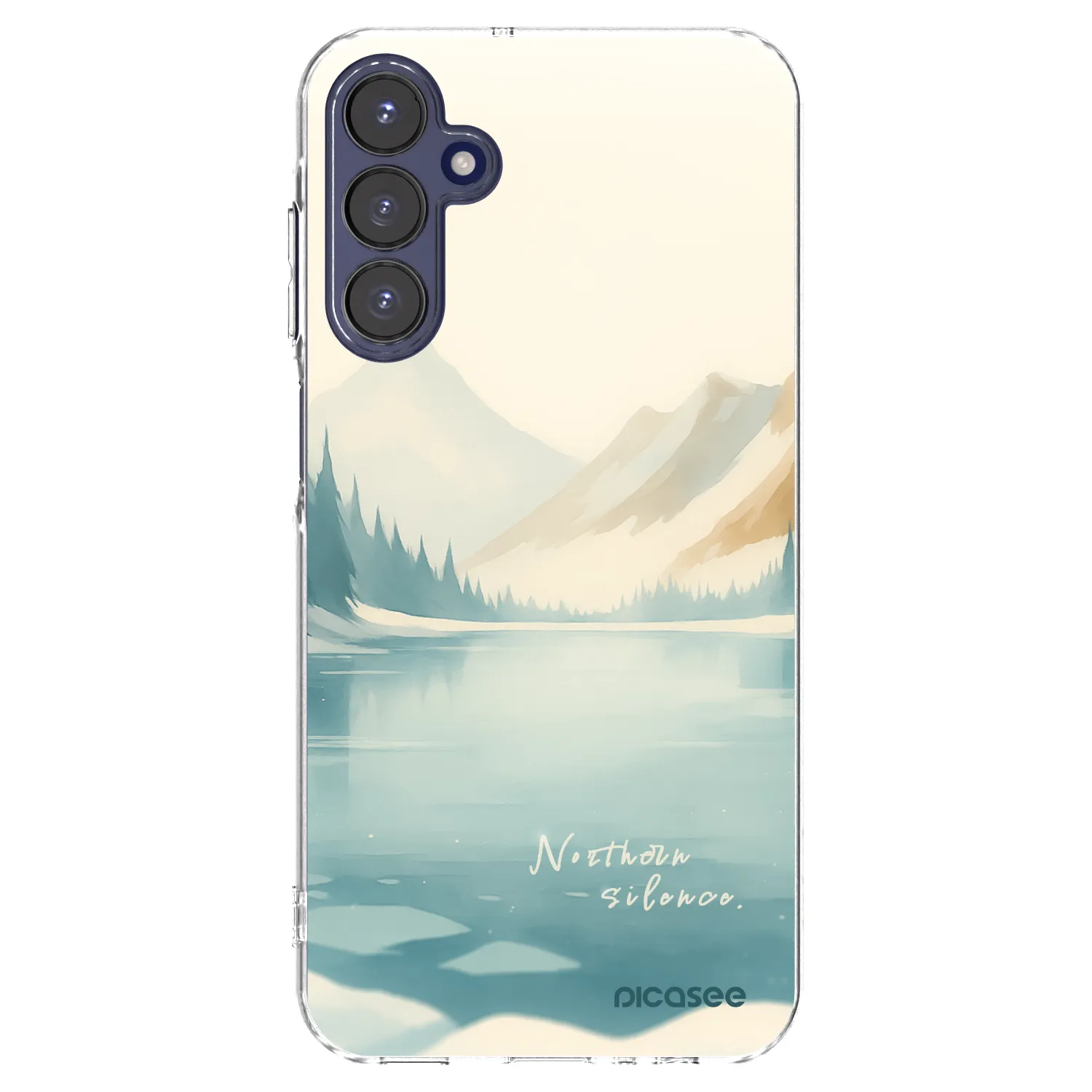Picasee διαφανής θήκη σιλικόνης Samsung Galaxy A15 A155F 4G - NOTHERN SILENCE