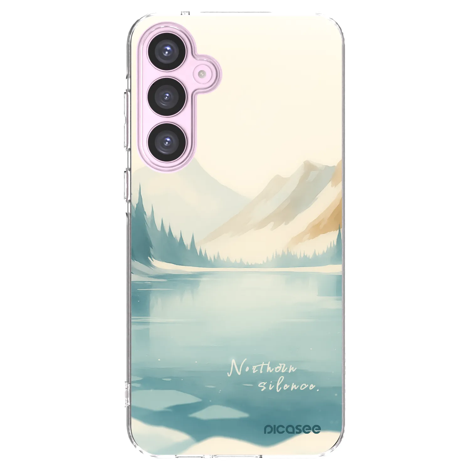 Picasee διαφανής θήκη σιλικόνης Samsung Galaxy A55 5G A556B - NOTHERN SILENCE