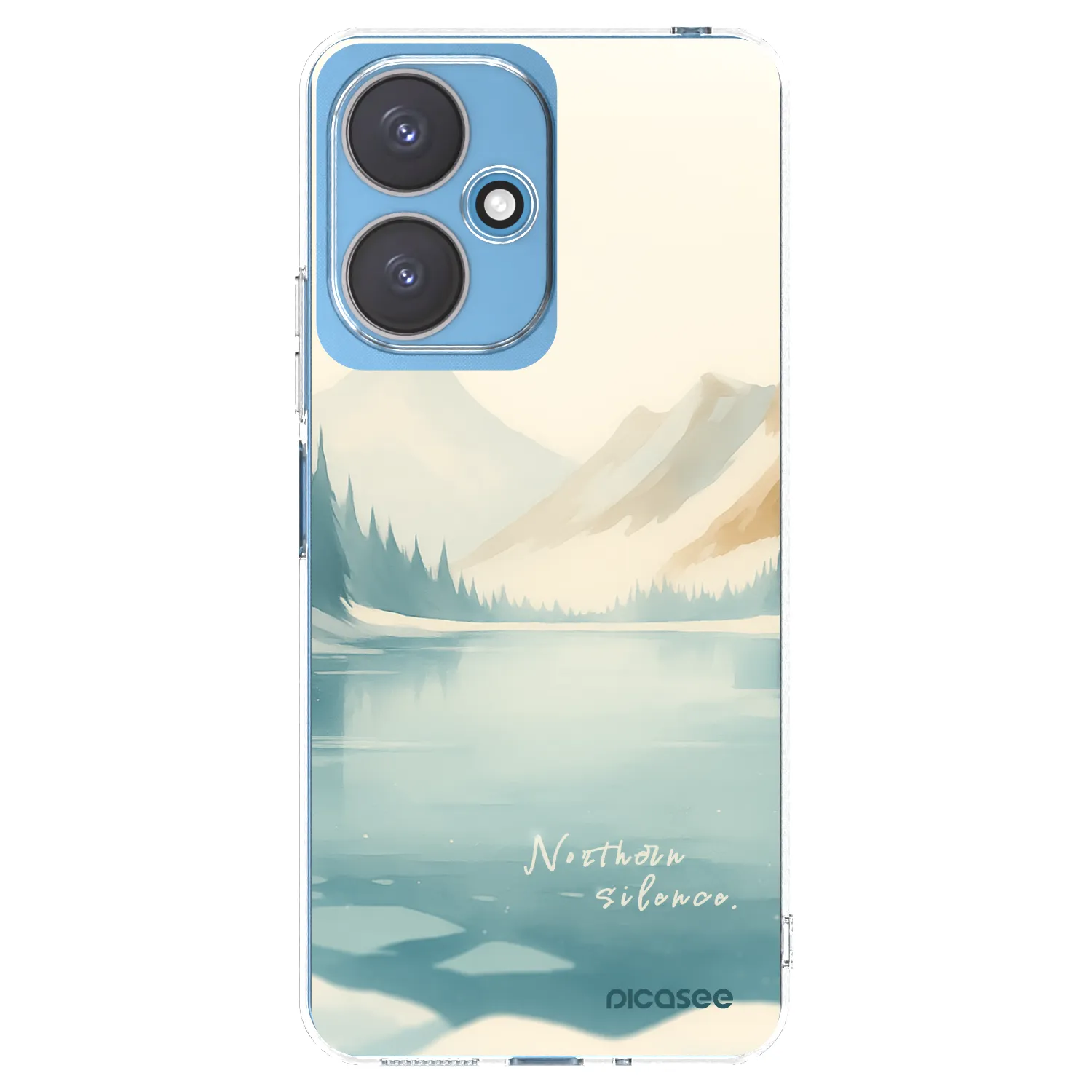 Picasee διαφανής θήκη σιλικόνης Xiaomi Redmi 13C 5G - NOTHERN SILENCE